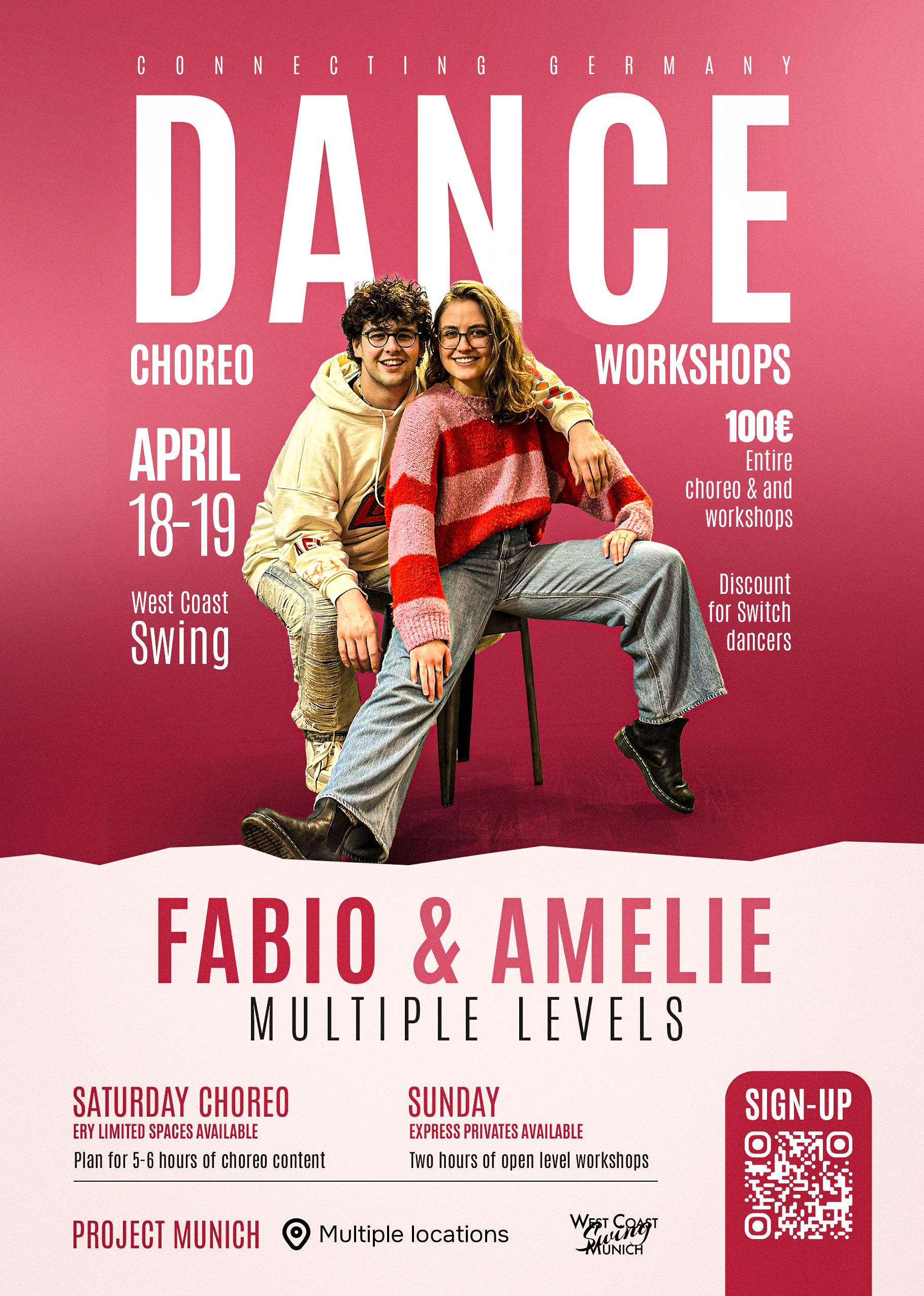 Choreo und Workshops mit Fabio und Amelie